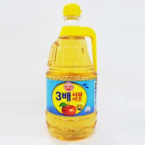 오뚜기 3배 사과식초 1.8L/과실양조식초/농축사과/