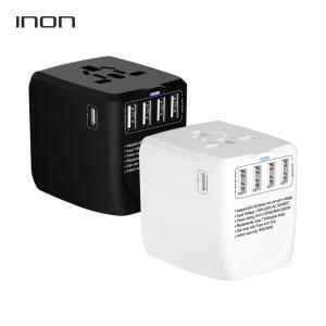 아이논 INON USB 5포트 해외 여행용 멀티어댑터 IN-TA510C (4USB+Type-C)