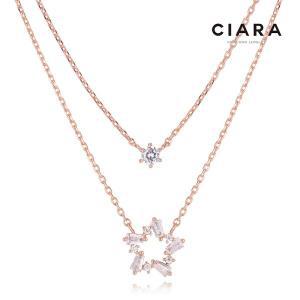 [하프클럽/]CIARA 14K Cesena 샤이닝스타 목걸이(GoldPlated)