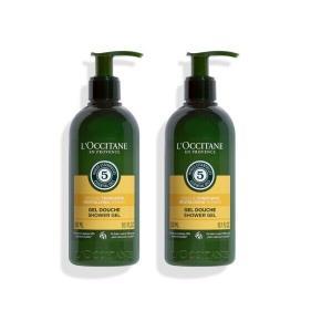 L'Occitane 록시땅 Revitalizing Shower Gel 10.1 Oz Set of 2 286765