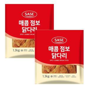 [보리보리/사세]사세 매콤 점보 닭다리 1.3kg 2봉