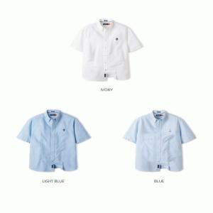 [후아유]후아유 공용 스티브 옥스포드 반팔 셔츠 / Steve Oxford Short Sleeve Shirts_