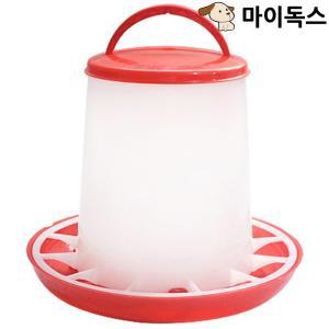 닭모이통 닭물통 병아리 자동 사료통 닭먹이통 1.5kg