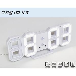 LED 무소음 미니 디지털 숫자 벽시계 탁자용 겸용