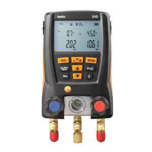 Testo 549 디지털 매니폴드 게이지 2 밸브 시스템 HVAC 0560 0550