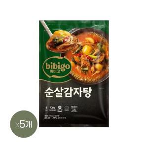 [CJ제일제당](냉동)비비고 순살감자탕 700g x5개