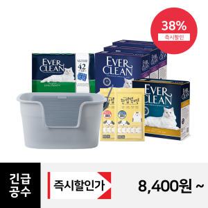 펫토리아 고양이 BEST 상품 에버크린/한입뚝딱츄르/한큐뚝딱 화장실 등