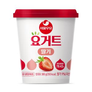 서울우유 요거트 딸기 380g