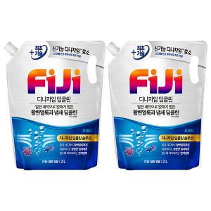 피지 디나자임 딥클린 프레시, 2L, 2개