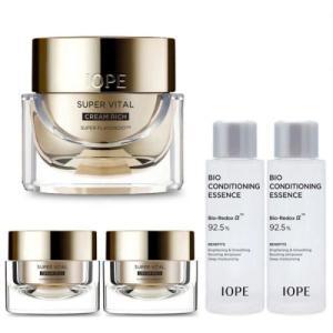 코스트코 아이오페 슈퍼바이탈크림 리치 50ml+크림28ml+에센스36ml