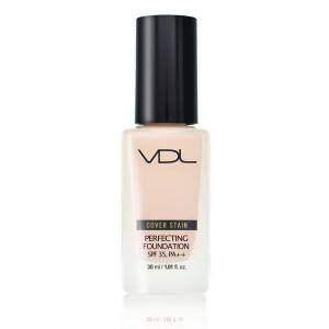 VDL 커버스테인 퍼펙팅 파운데이션 30ml V03 (23호 따뜻한 옐로우톤)