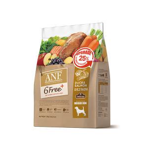 ANF 6free 플러스 인도어 독 오리고기 연어, 1.6kg, 1개