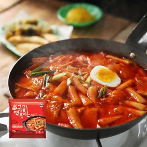 [푸딩팩토리] 베스트셀러 옛날 국물떡볶이 570g 캠핑음식 빨간떡볶이