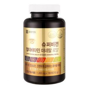 종근당건강 슈퍼비젼 멀티비타민 미네랄 로얄 1400mg x 180정