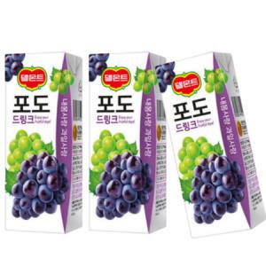 델몬트 드링크팩 190ml x 48팩 포도 과즙음료_MC