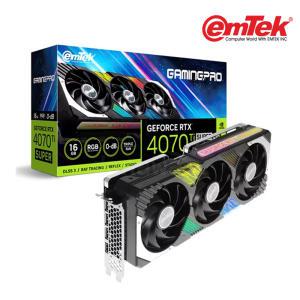 -이엠텍 지포스 RTX 4070 Ti SUPER GAMINGPRO D6X 16GB (정품) 그래픽카드 VGA