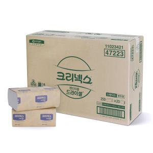 크리넥스 드라이셀 핸드타올 F250 5000매 1팩 (5000매)