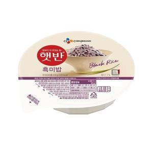 [기타]CJ 햇반 흑미밥 210g X 24개