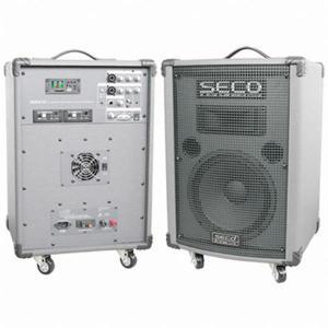 SECO DW-660US DW660US 이동식 무선앰프 900메가무선2채널 300W출력 USB SD내장