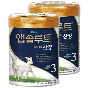 앱솔루트 프리미엄 산양분유 3단계 750g x 2개