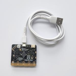 [로봇사이언스몰][코딩][정품] 마이크로비트 V2.2 보드 + 고급코딩케이블(1.5m)  (micro:bit v2.2 Boar