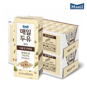 매일두유99.9190ml48팩식물성단백질고소하고진한두유원액단맛제로