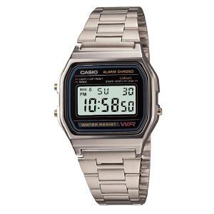 CASIO A158WA-1D 남녀공용 손목시계 손석희시계 메탈밴드 A-158WA-1