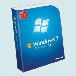 [MS Windows7 Professional 한글 K 정품 처음사용자용]한글 윈도우7 프로페셔널 K 정품 Full 팩키지/Win7 /