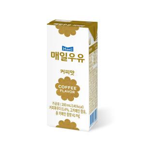 매일우유 멸균 커피우유 200ml x 48팩