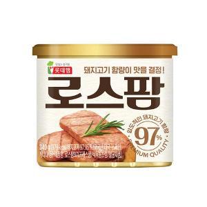 롯데햄 로스팜97 340g 1캔