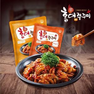 [홍대쭈꾸미] 매콤쫄깃 쭈꾸미볶음 500g 6팩 (매운맛/약간매운맛 택1)