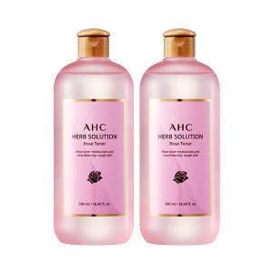 AHC 허브솔루션로즈토너, 500ml, 2개