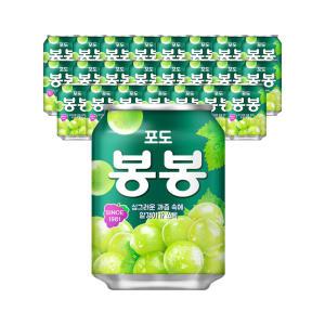 봉봉 포도 CAN, 238ml, 24개