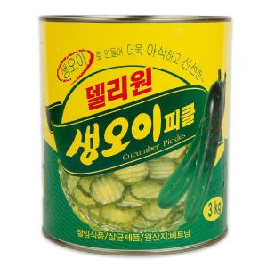 오뚜기 델리원 생 오이피클 3kg