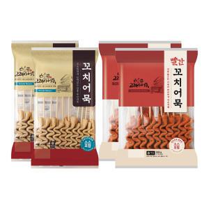 고래사 꼬치어묵 446g, 2개 + 빨간꼬치어묵 566g, 2개