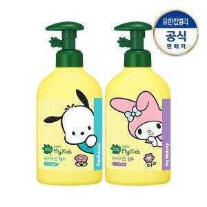 [보리보리/그린핑거]그린핑거 마이키즈 산리오 워시 320ml+샴푸 320ml