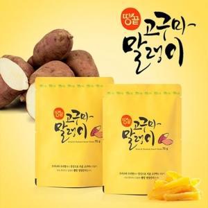 [롯데백화점]땅끝식품 고구마말랭이 70g X15봉