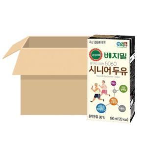 베지밀 5060 시니어 두유 190ml 96팩