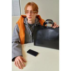 JILLSTUART MEN ACC [PAPER BAG] 소프트 페이퍼 레더 토트백