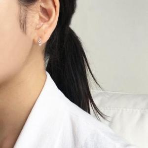 [하프클럽/셀러허브_여성트랜드패션]Rly (silver925) chain onetouch earring