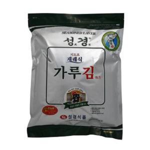 [지도표 성경김]  재래식 업소용 김가루 1kg 4봉