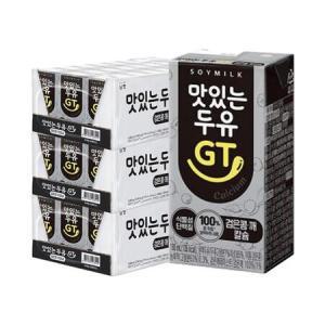 남양 맛있는두유GT 검은콩 깨 칼슘 두유 190ml 24개입 3개