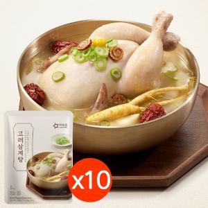 [기타][아워홈] 고려삼계탕 800g(실온) x 10팩