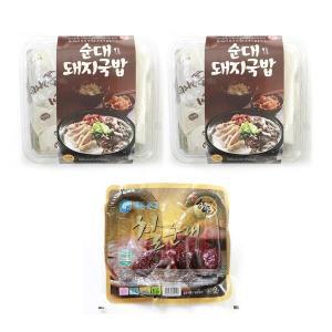 [기타]해드림 순대 돼지국밥 1.25kg x 2 + 찰순대 1kg