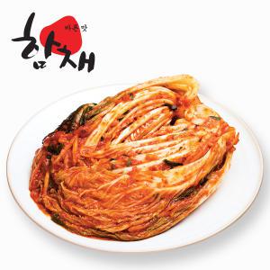 [함채김치] 프리미엄 포기김치 2.5kg 무설탕 무조미료 국내산100% 천연재료 김장 배추