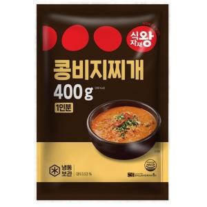 [식자재왕] 콩비지찌개 400g, 4개 묶음 (무료배송)