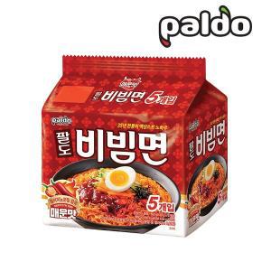 팔도비빔면 매운맛 5개입 번들