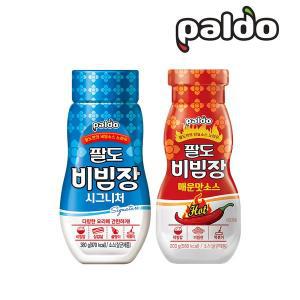 팔도시그니처 비빔장 380g+매운맛 비빔장 200g