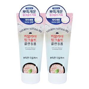 엘지 온더바디 벨먼 내추럴 스파 히말라야 핑크솔트 클렌징폼 모공 딥클렌징 200ml 2개