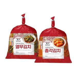 종가집 총각김치 900g + 열무김치900g